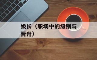 级长（职场中的级别与晋升）