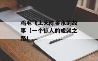 鸡毛飞上天陈金水的故事（一个惊人的成就之路）