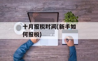 十月报税时间(新手如何报税)