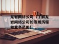龙岩网络公司（了解龙岩网络公司的发展历程和业务范围）