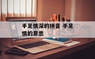 手足情深的拼音 手足情的意思