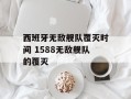 西班牙无敌舰队覆灭时间 1588无敌舰队的覆灭