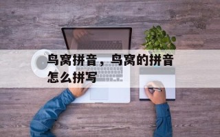 鸟窝拼音，鸟窝的拼音怎么拼写