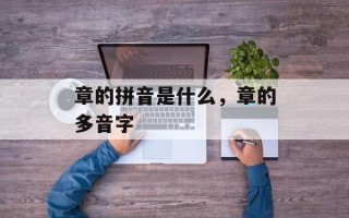章的拼音是什么，章的多音字
