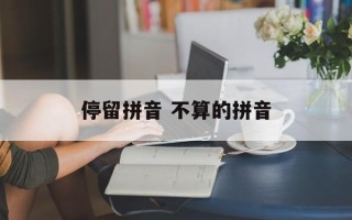 停留拼音 不算的拼音