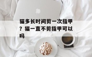 猫多长时间剪一次指甲？猫一直不剪指甲可以吗