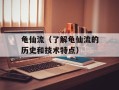 龟仙流（了解龟仙流的历史和技术特点）