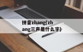 拼音zhang(zhang三声是什么字)
