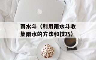 雨水斗（利用雨水斗收集雨水的方法和技巧）