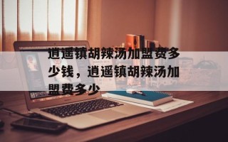 逍遥镇胡辣汤加盟费多少钱，逍遥镇胡辣汤加盟费多少