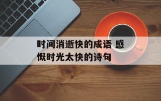 时间消逝快的成语 感慨时光太快的诗句