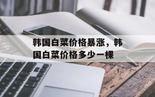 韩国白菜价格暴涨，韩国白菜价格多少一棵
