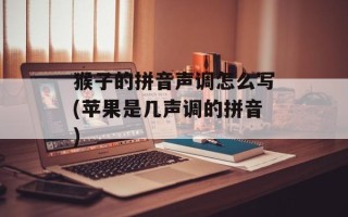 猴子的拼音声调怎么写(苹果是几声调的拼音)