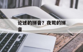 论述的拼音？夜莺的拼音