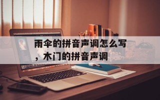 雨伞的拼音声调怎么写，木门的拼音声调