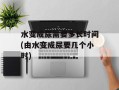 水变成尿需要多长时间(由水变成尿要几个小时)