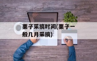 栗子采摘时间(栗子一般几月采摘)
