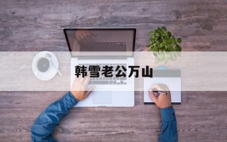 韩雪老公万山