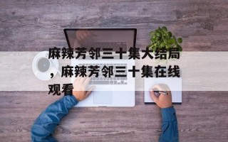 麻辣芳邻三十集大结局，麻辣芳邻三十集在线观看