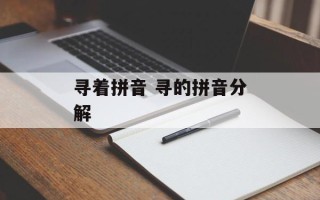 寻着拼音 寻的拼音分解