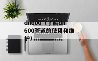 dn600（了解dn600管道的使用和维护）