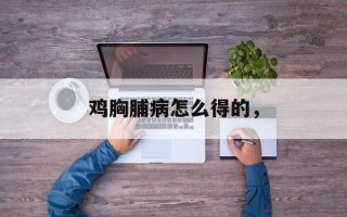 鸡胸脯病怎么得的，