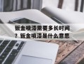 钣金喷漆需要多长时间？钣金喷漆是什么意思