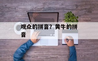 观众的拼音？黄牛的拼音