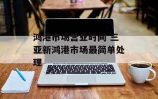 鸿港市场营业时间 三亚新鸿港市场最简单处理