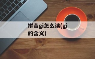 拼音gi怎么读(gi的含义)