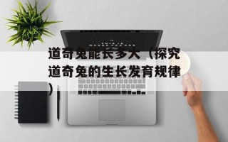 道奇兔能长多大（探究道奇兔的生长发育规律）