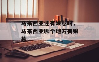 马来西亚还有娘惹吗，马来西亚哪个地方有娘惹