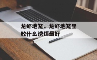 龙虾地笼，龙虾地笼里放什么诱饵最好
