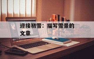 迎接初雪：描写雪景的文章