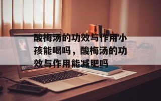 酸梅汤的功效与作用小孩能喝吗，酸梅汤的功效与作用能减肥吗