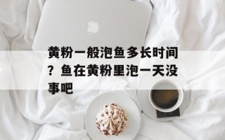 黄粉一般泡鱼多长时间？鱼在黄粉里泡一天没事吧