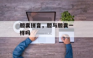 胆囊拼音，胆与胆囊一样吗