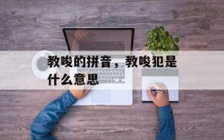 教唆的拼音，教唆犯是什么意思