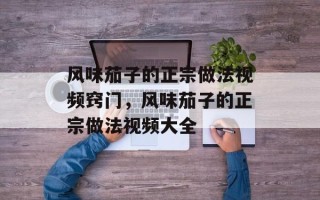 风味茄子的正宗做法视频窍门，风味茄子的正宗做法视频大全