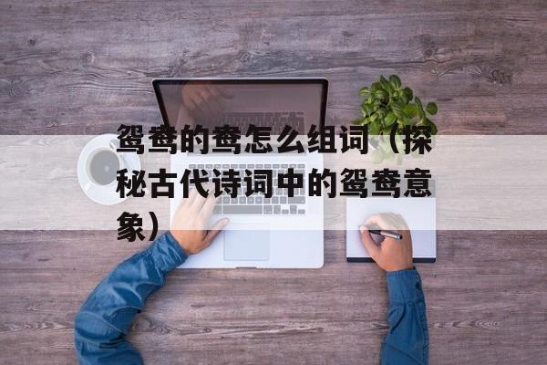 鸳鸯的鸯怎么组词（探秘古代诗词中的鸳鸯意象）-第1张图片-