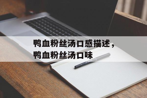 鸭血粉丝汤口感描述，鸭血粉丝汤口味-第1张图片-