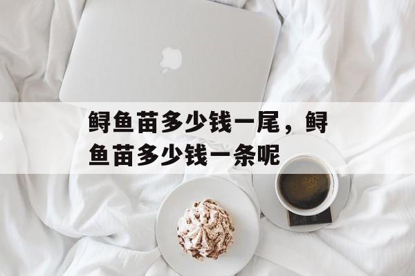 鲟鱼苗多少钱一尾，鲟鱼苗多少钱一条呢-第1张图片-