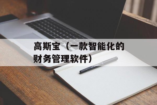 高斯宝（一款智能化的财务管理软件）-第1张图片-