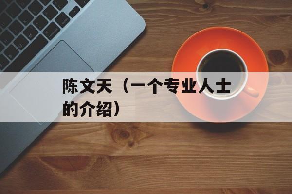 陈文天（一个专业人士的介绍）-第1张图片-