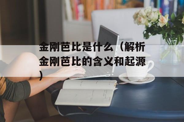 金刚芭比是什么（解析金刚芭比的含义和起源）-第1张图片-