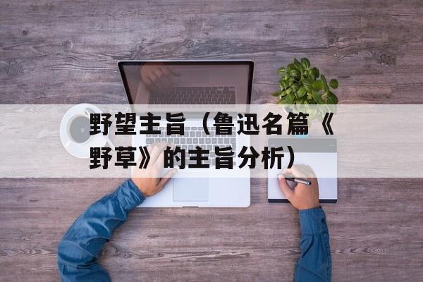 野望主旨（鲁迅名篇《野草》的主旨分析）-第1张图片-
