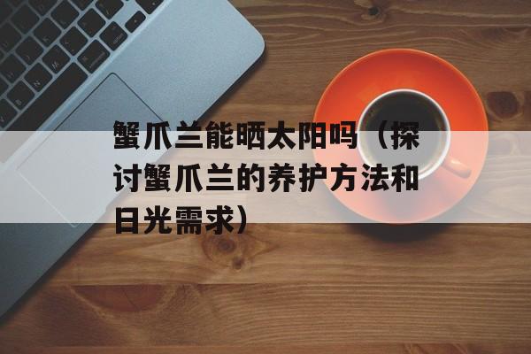 蟹爪兰能晒太阳吗（探讨蟹爪兰的养护方法和日光需求）-第1张图片-