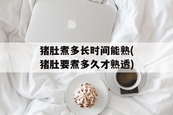 猪肚煮多长时间能熟(猪肚要煮多久才熟透)-第1张图片-