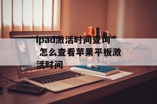 ipad激活时间查询 怎么查看苹果平板激活时间-第1张图片-