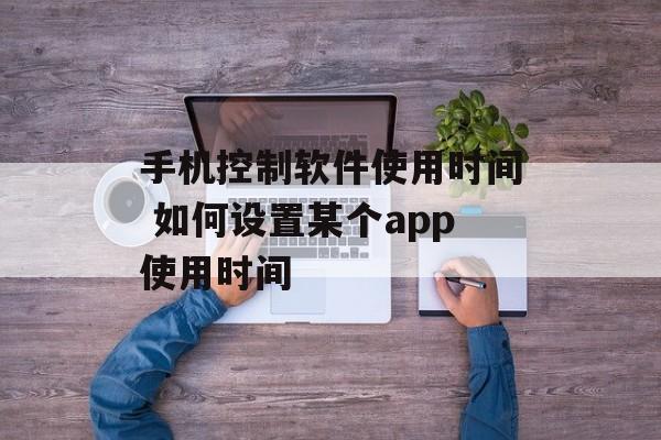 手机控制软件使用时间 如何设置某个app使用时间-第1张图片-